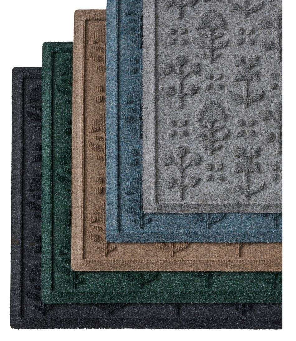 Everyspace Recycled Waterhog Doormat, Botanical Floral | L.L.Bean Recommended