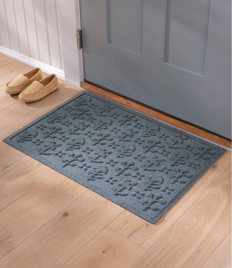 Everyspace Recycled Waterhog Doormat, Botanical Floral | L.L.Bean Recommended