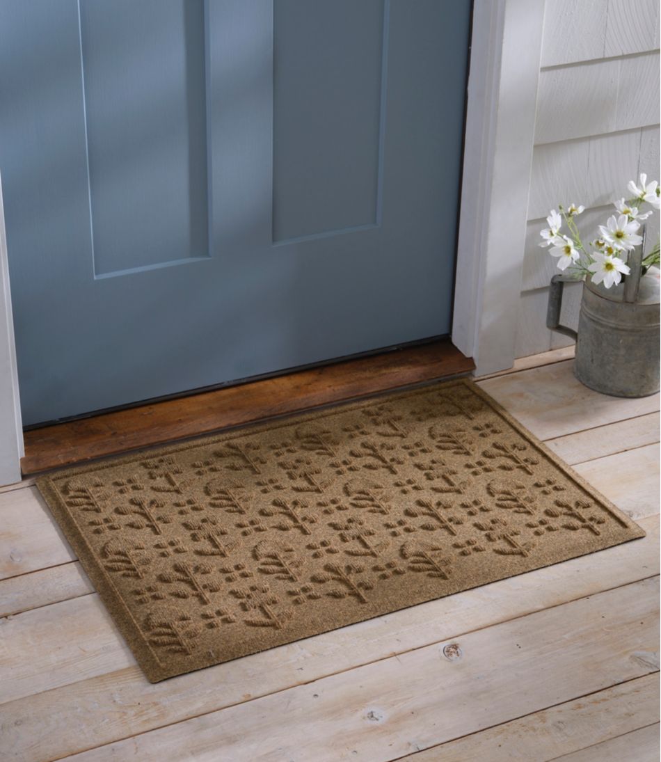 Everyspace Recycled Waterhog Doormat, Botanical Floral | L.L.Bean Recommended