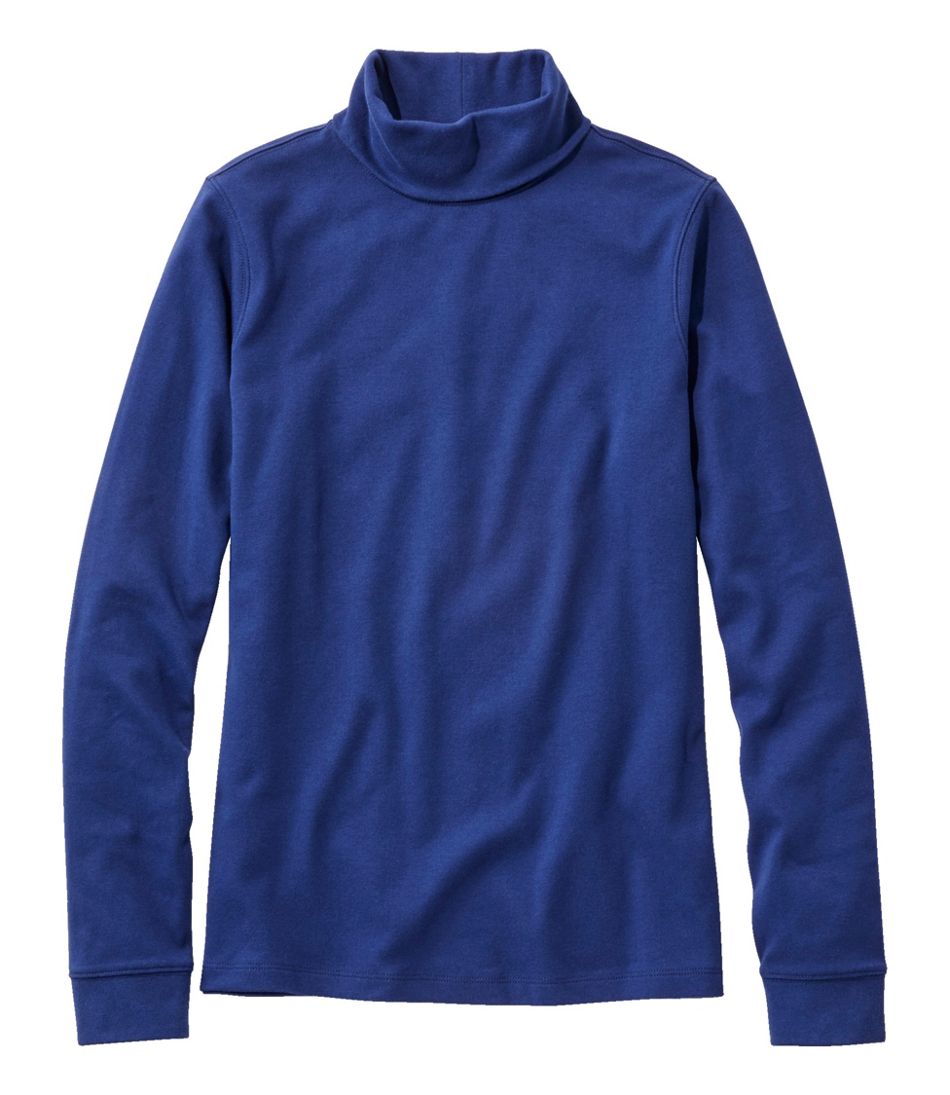Women's L.L.Bean Interlock Turtleneck, Long-Sleeve | L.L.Bean Classic