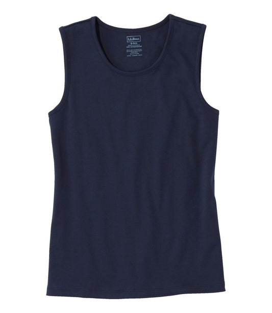 Women's Pima Cotton Tee, Shell | L.L.Bean Best Seller