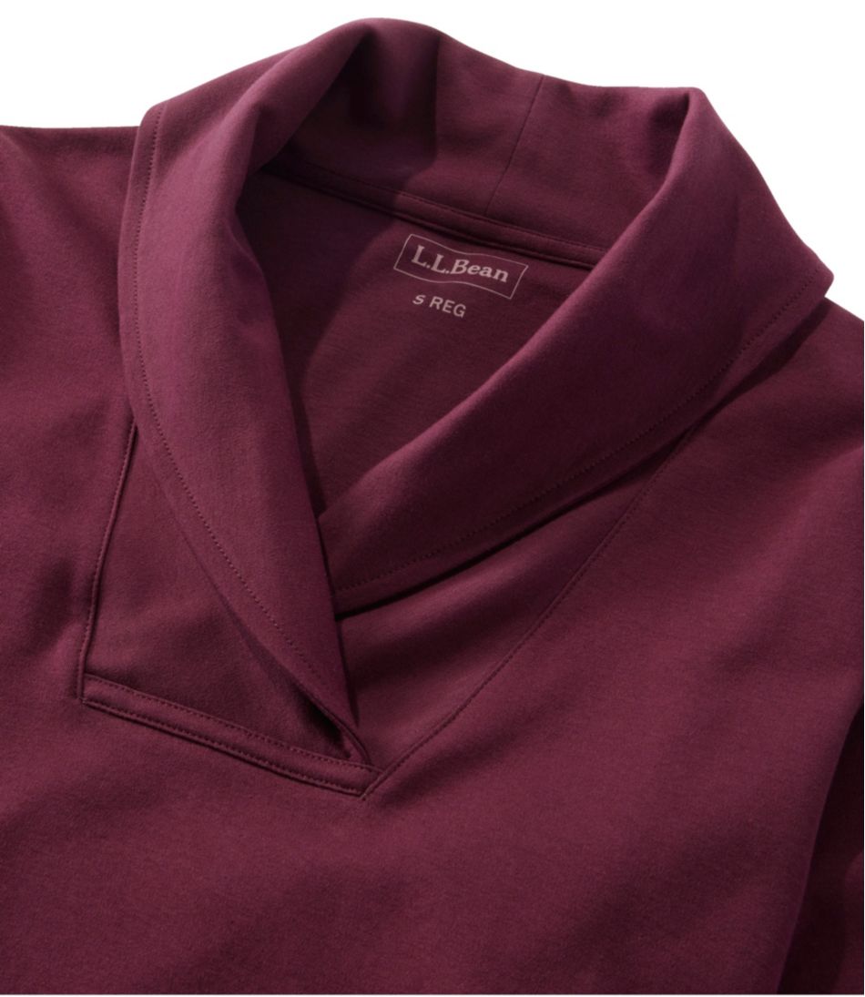 Women's L.L.Bean Pullover, Long-Sleeve Shawl Collar | L.L.Bean Exclusive