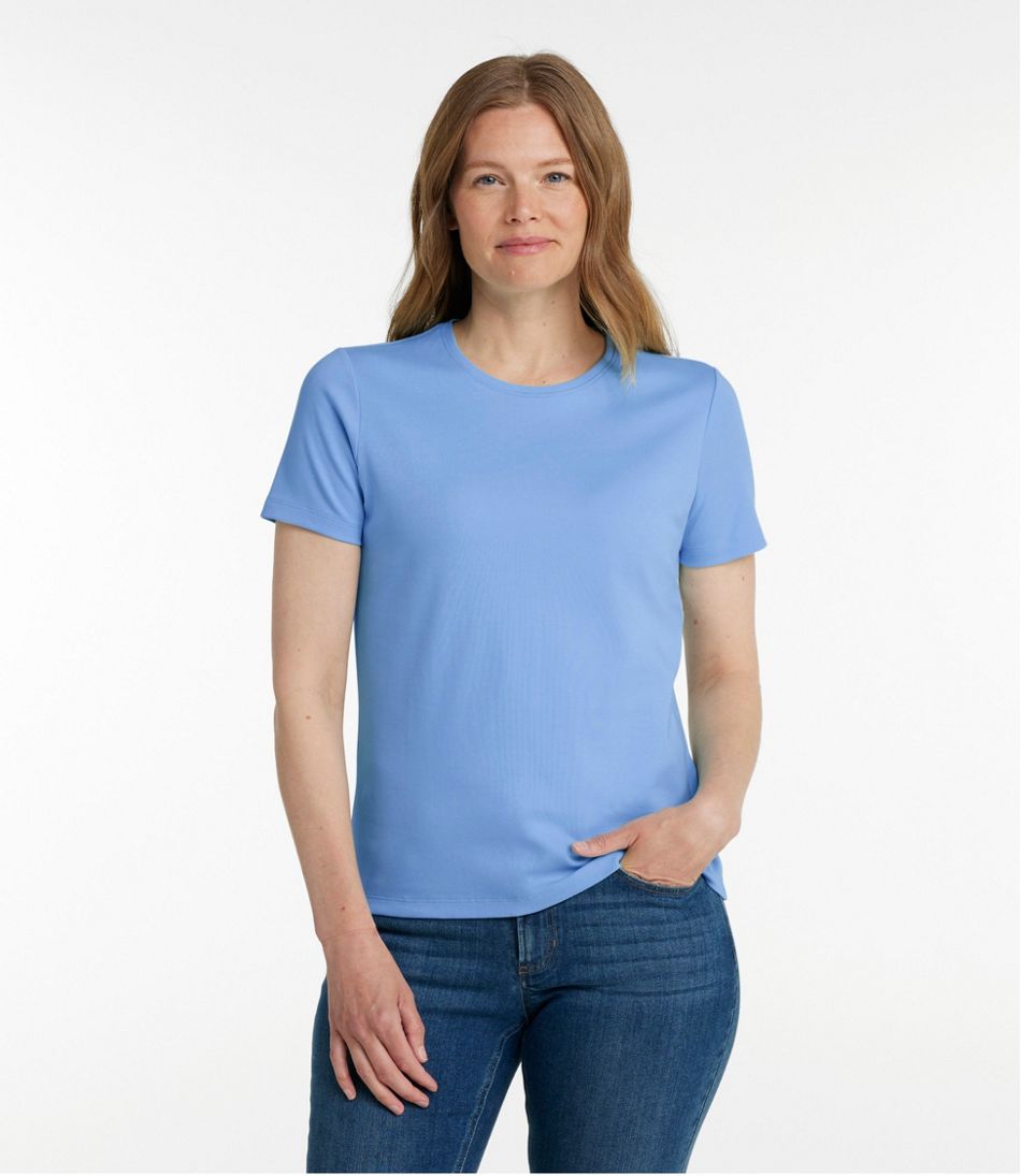 Women's L.L.Bean Tee, Short-Sleeve Crewneck | L.L.Bean Classic
