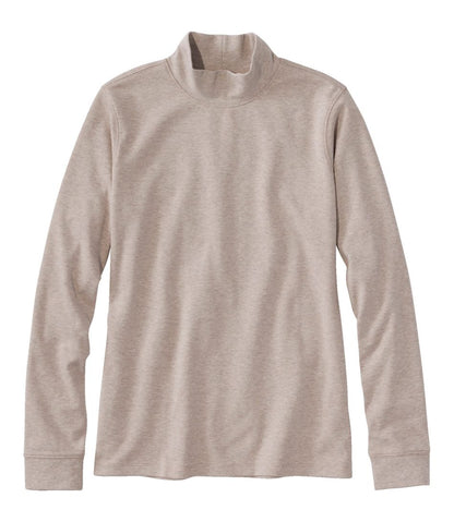 Women's L.L.Bean Interlock Mock-Turtleneck, Long-Sleeve | L.L.Bean Latest