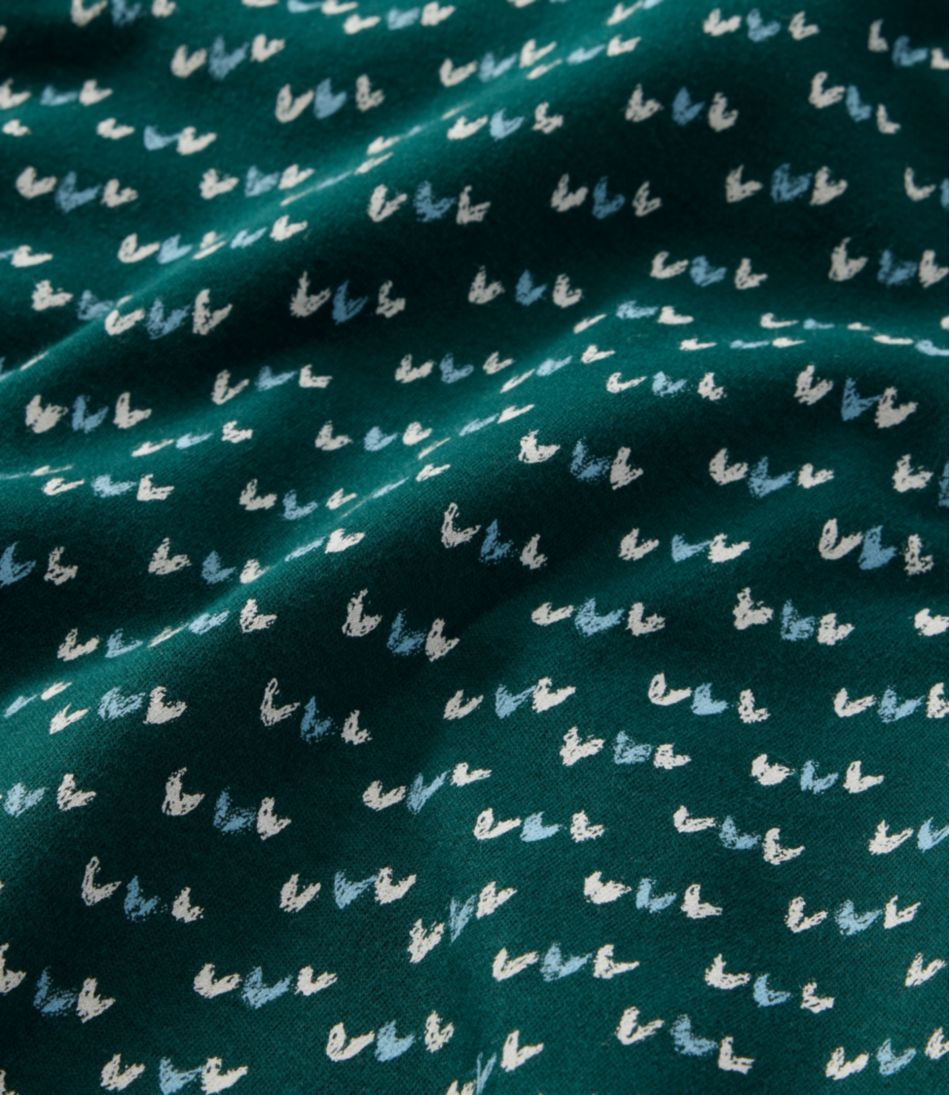 Women's L.L.Bean Interlock Turtleneck, Long-Sleeve Allover Print | L.L.Bean Classic
