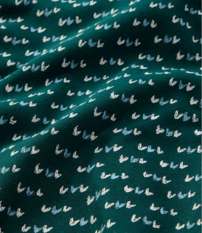 Women's L.L.Bean Interlock Turtleneck, Long-Sleeve Allover Print | L.L.Bean Classic