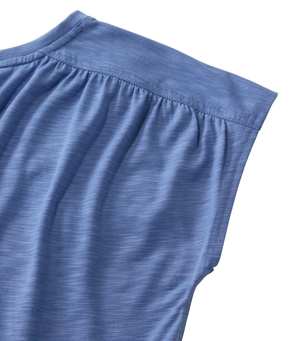 Women's Streamside Tee, Short-Sleeve Ruched Crew | L.L.Bean Essential