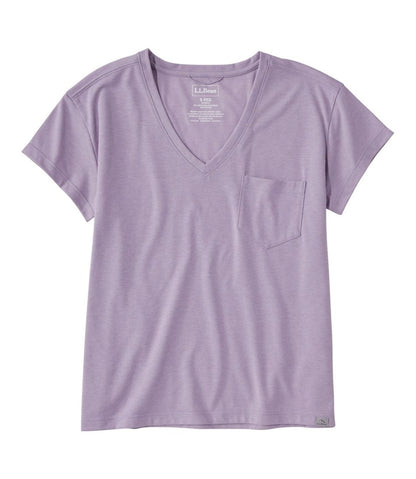 Women's Vista Camp Tee, Short-Sleeve V-Neck | L.L.Bean Great Value