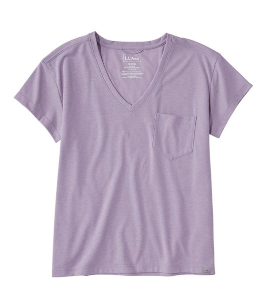 Women's Vista Camp Tee, Short-Sleeve V-Neck | L.L.Bean Great Value