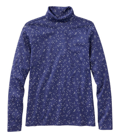 Women's Pima Cotton Turtleneck, Long-Sleeve Print | L.L.Bean Latest