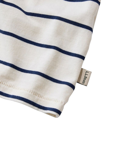 Women's Soft Stretch Supima-Blend Tee, Scoopneck Short-Sleeve Stripe | L.L.Bean Popular