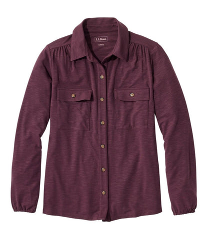 Camden Hills Tee, Button-Front Shirt | L.L.Bean Recommended