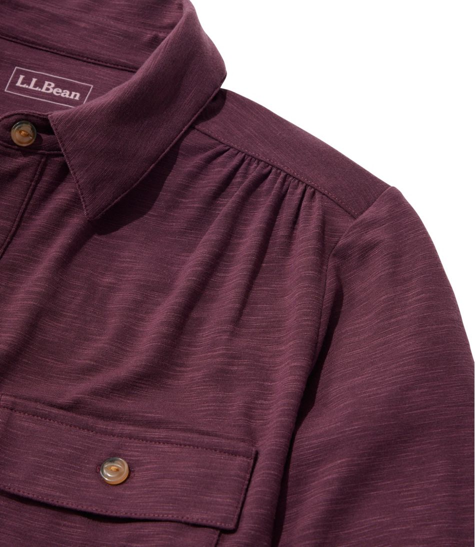 Camden Hills Tee, Button-Front Shirt | L.L.Bean Recommended