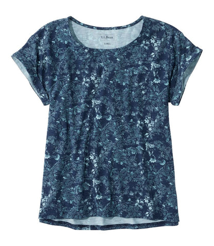 Women's Camden Hills Tee, Short-Sleeve Print | L.L.Bean Everyday