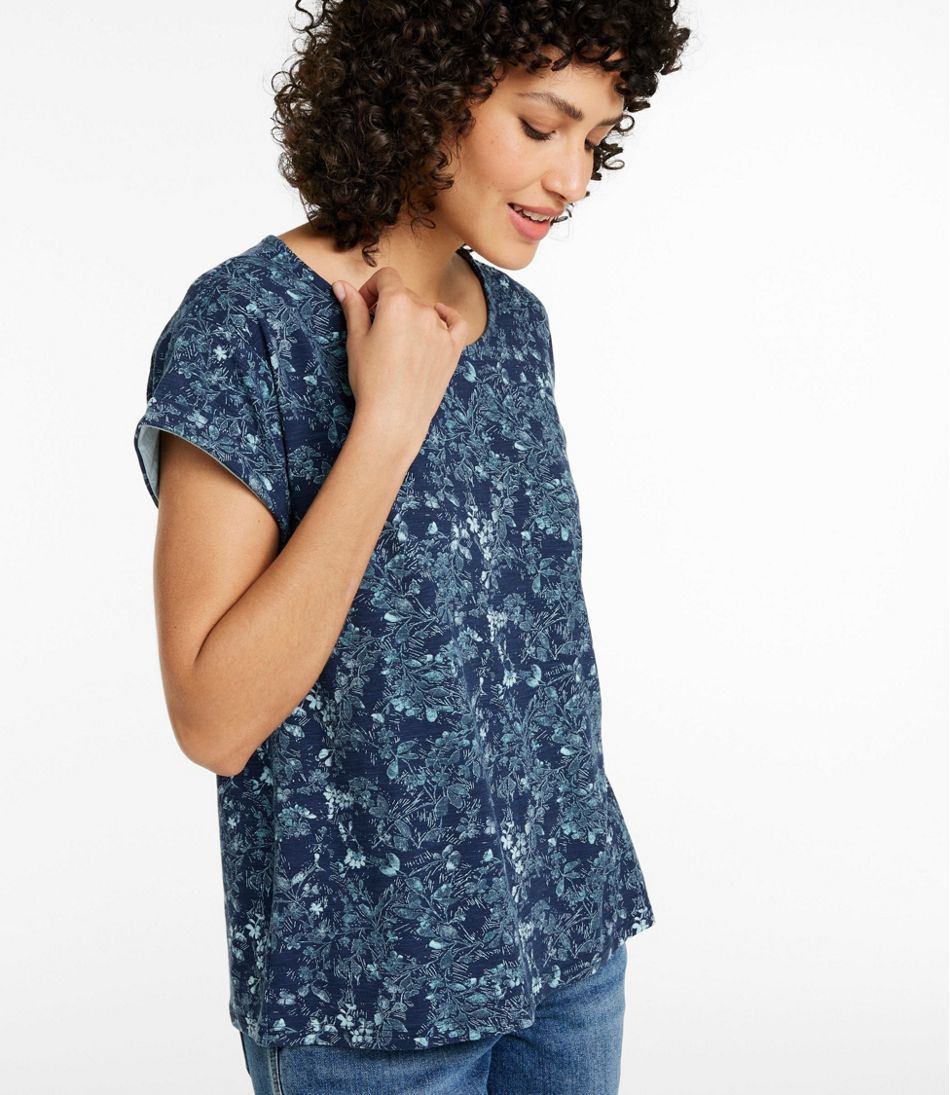 Women's Camden Hills Tee, Short-Sleeve Print | L.L.Bean Everyday