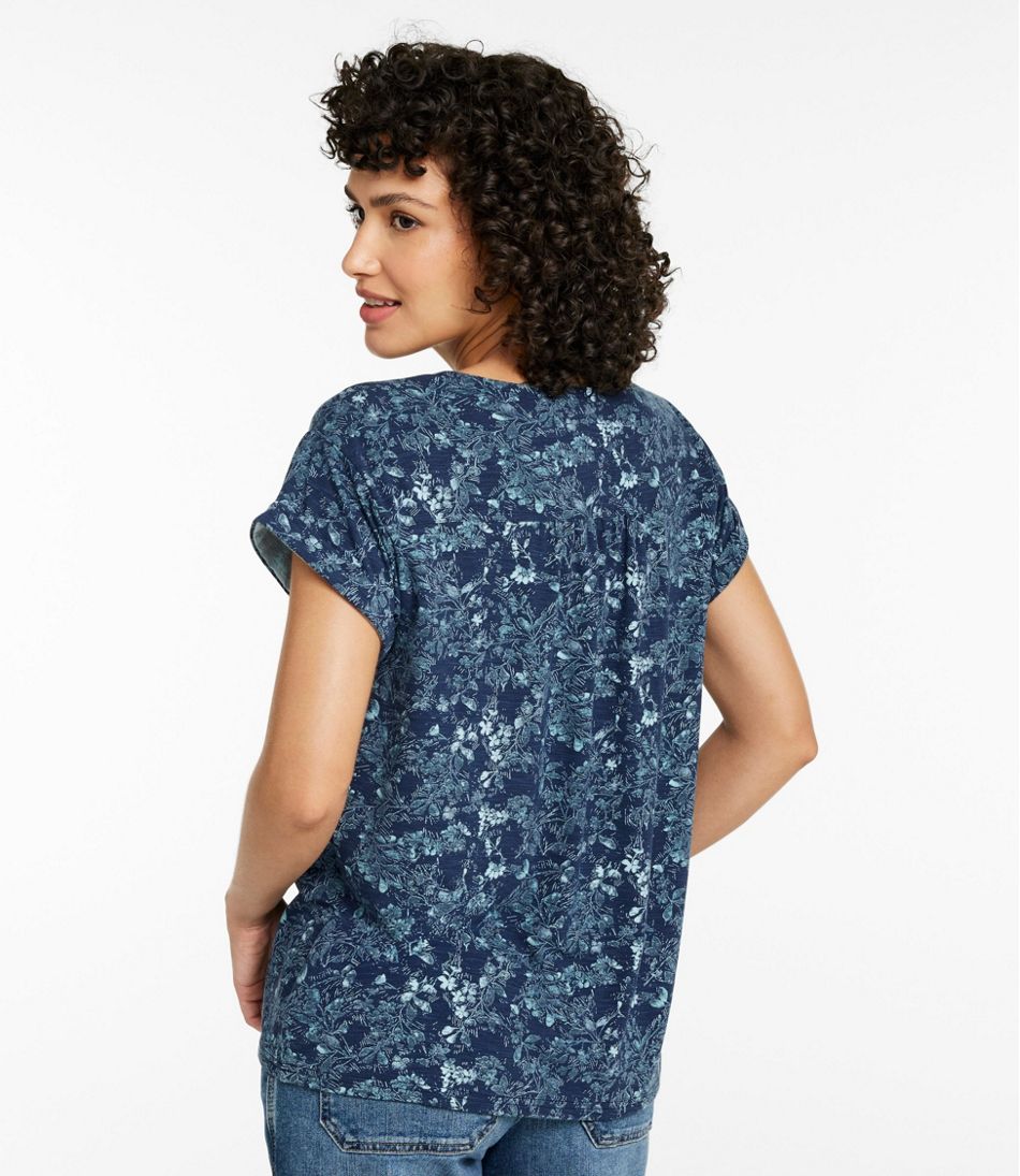 Women's Camden Hills Tee, Short-Sleeve Print | L.L.Bean Everyday