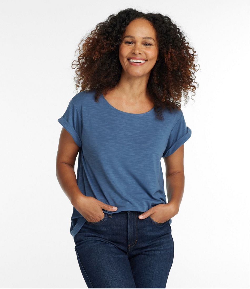 Women's Camden Hills Tee, Short-Sleeve | L.L.Bean Latest