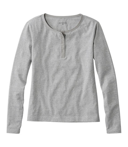 Women's Signature Rangeley Cotton Tee, Henley | L.L.Bean Featured