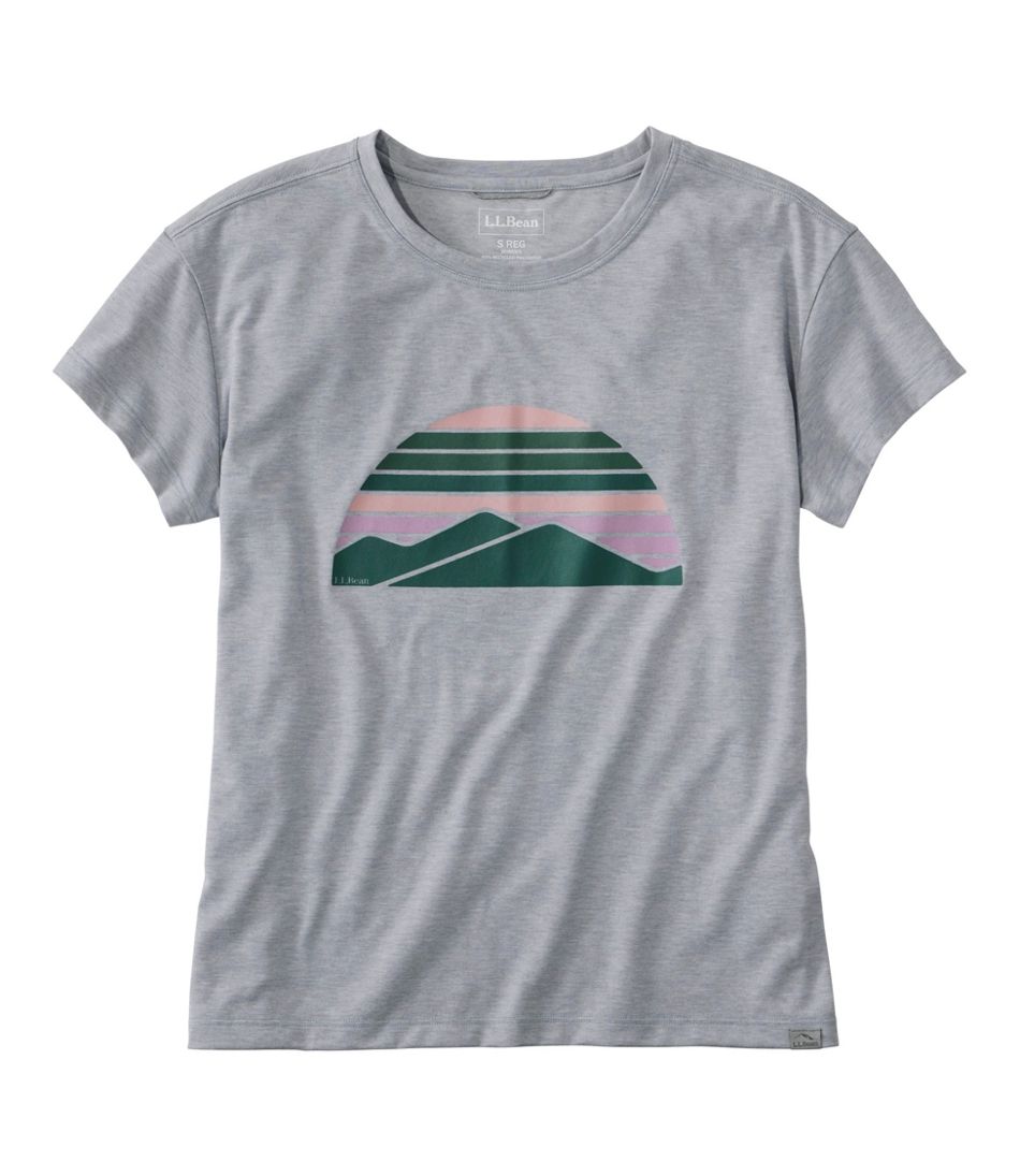 Women's Vista Camp Tee, Short-Sleeve Graphic Crew | L.L.Bean Popular