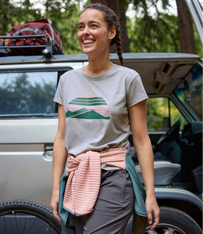 Women's Vista Camp Tee, Short-Sleeve Graphic Crew | L.L.Bean Popular