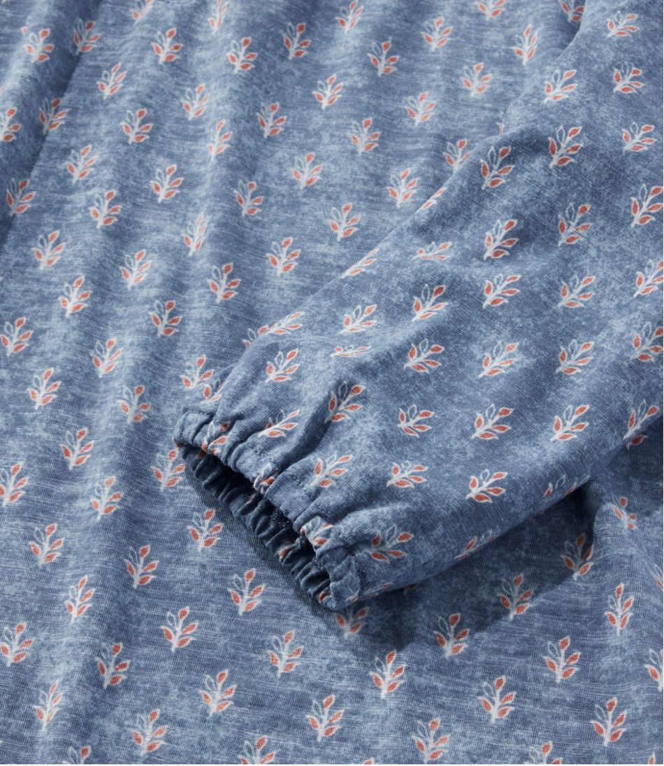 Women's Camden Hills Tee, Three-Quarter-Sleeve Print | L.L.Bean Best Seller