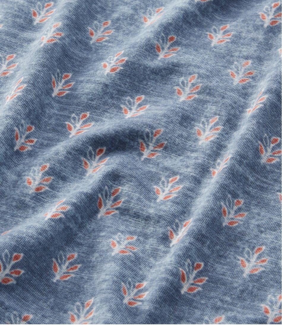 Women's Camden Hills Tee, Three-Quarter-Sleeve Print | L.L.Bean Best Seller