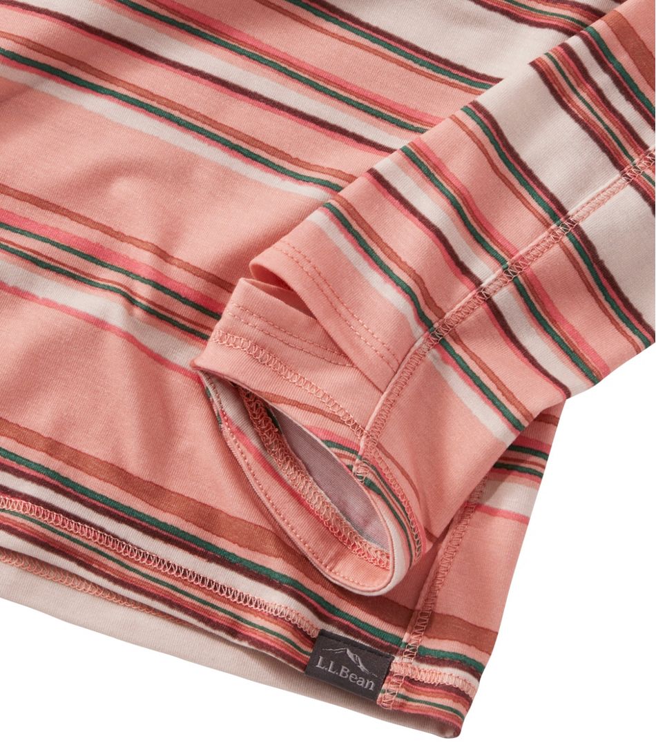 Women's Everyday SunSmart® Tee, Crewneck Long-Sleeve Stripe | L.L.Bean Recommended