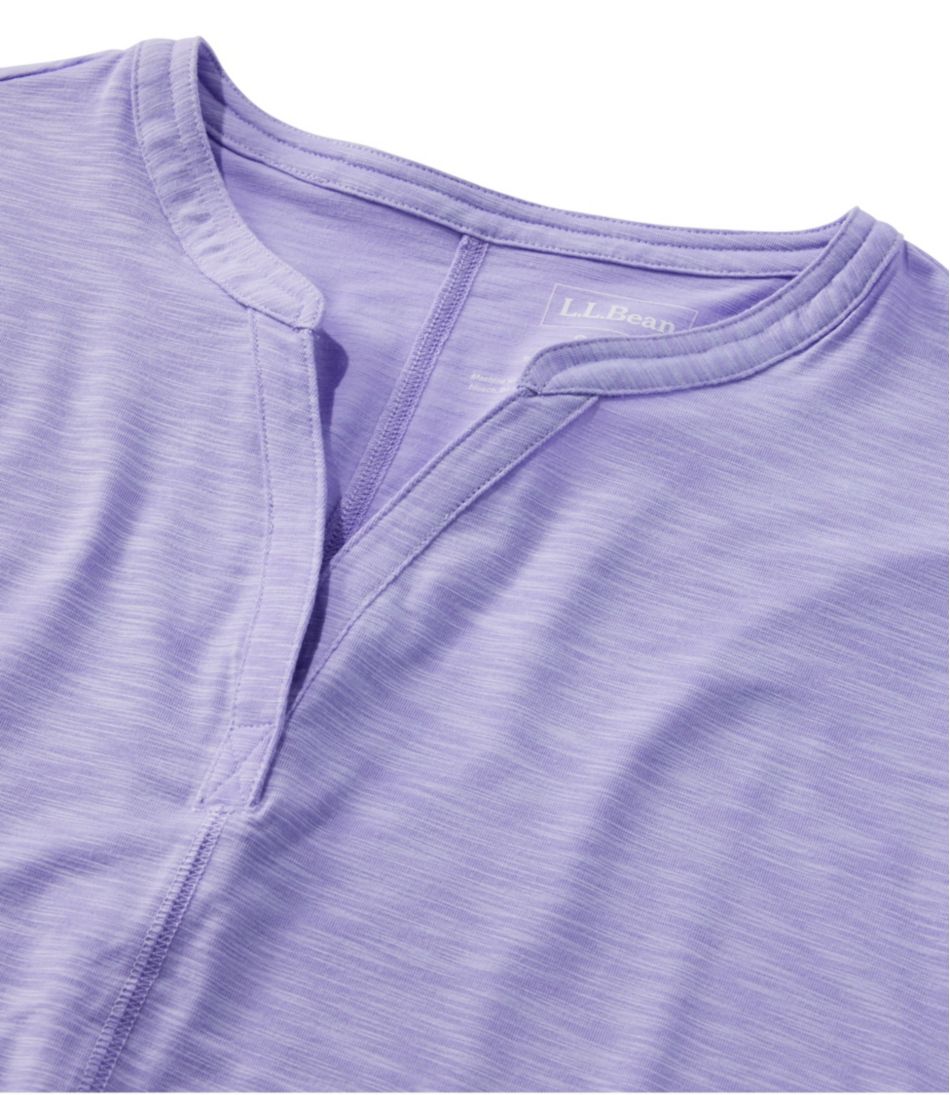 Women's Streamside Tee, Short-Sleeve Splitneck | L.L.Bean Exclusive