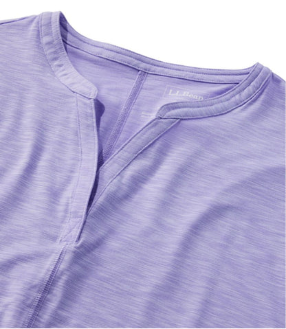 Women's Streamside Tee, Short-Sleeve Splitneck | L.L.Bean Exclusive