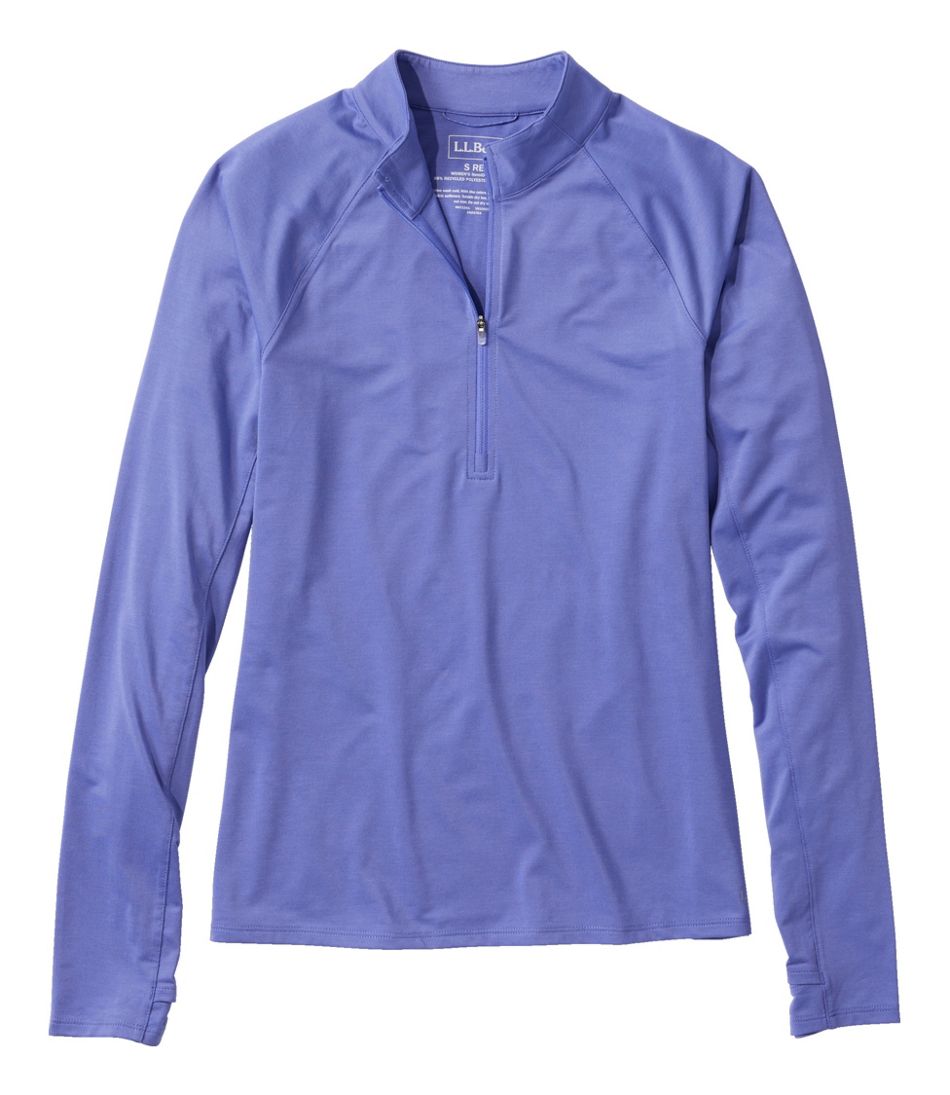 Women's Access Trail Pullover, Long-Sleeve Quarter-Zip | L.L.Bean Everyday