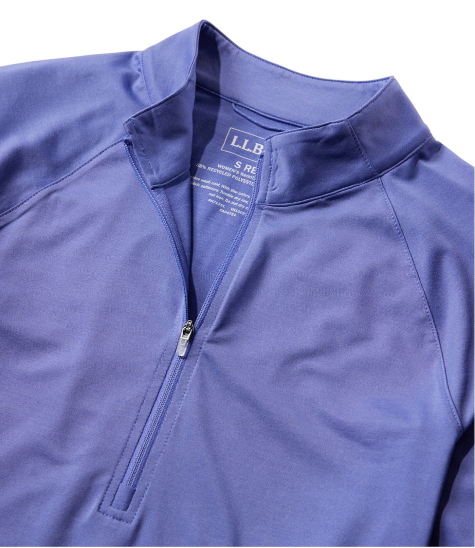 Women's Access Trail Pullover, Long-Sleeve Quarter-Zip | L.L.Bean Everyday