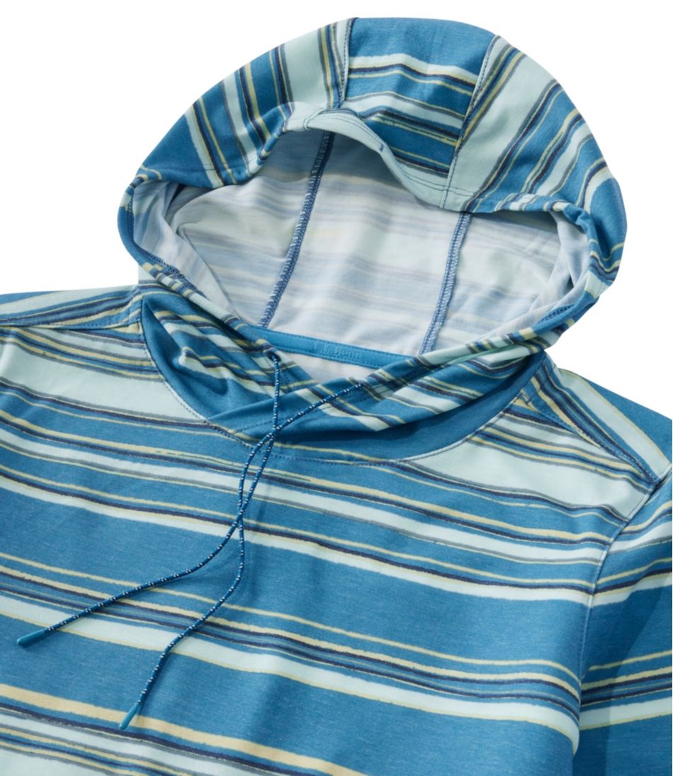 Women's Everyday SunSmart® Hooded Pullover, Long-Sleeve Stripe | L.L.Bean Latest