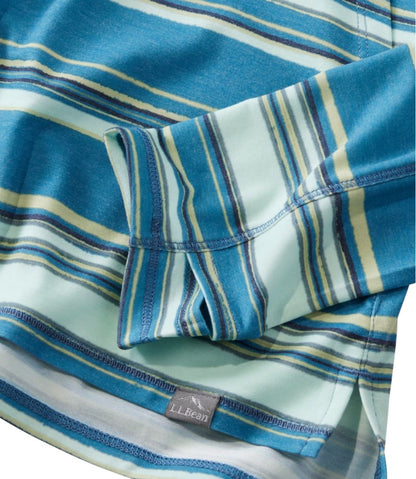 Women's Everyday SunSmart® Hooded Pullover, Long-Sleeve Stripe | L.L.Bean Latest