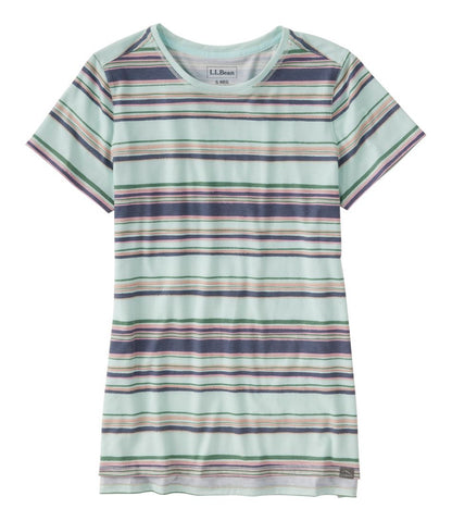 Women's Everyday SunSmart® Tee, Short-Sleeve Stripe | L.L.Bean Best Seller