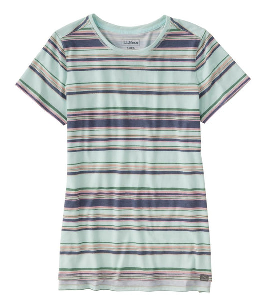 Women's Everyday SunSmart® Tee, Short-Sleeve Stripe | L.L.Bean Best Seller