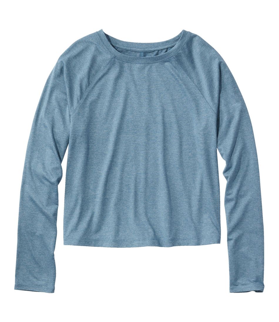 Women's Movement Essential Tee, Long-Sleeve Cropped | L.L.Bean Value