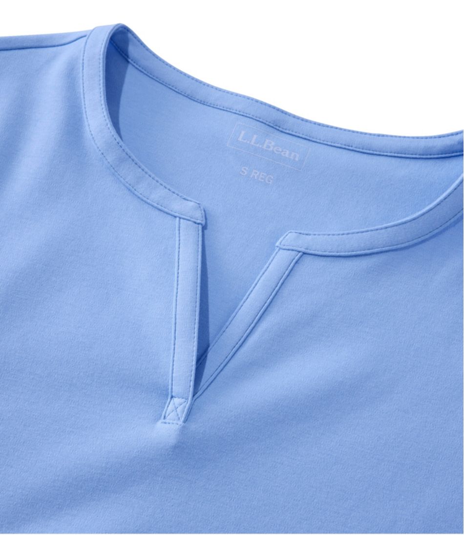 Women's L.L.Bean Tee, Short-Sleeve Notch-Neck | L.L.Bean Great Value
