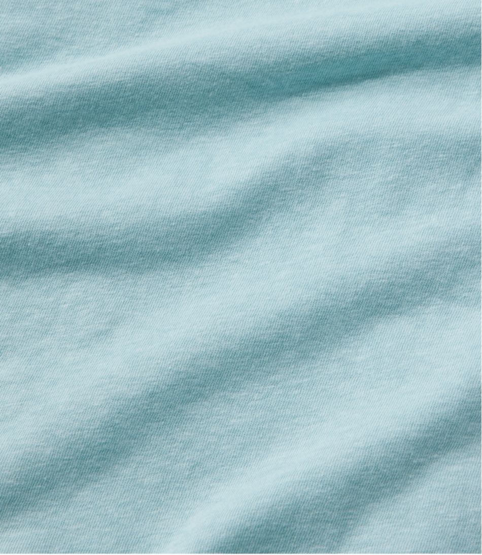 Women's Linen/Cotton Tee, Three-Quarter-Sleeve Splitneck Polo | L.L.Bean Latest