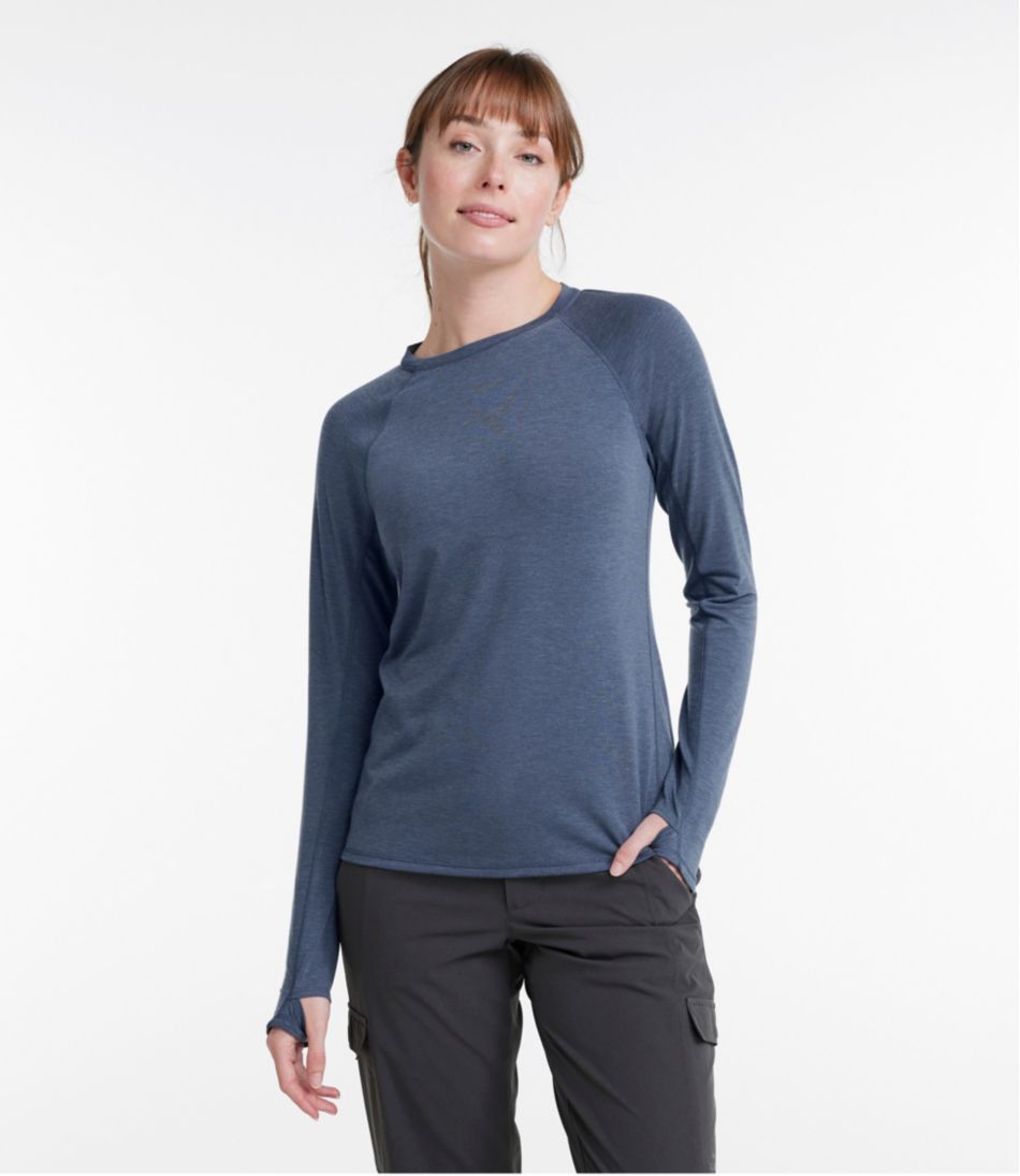 Women's Everyday SunSmart® Tee, Crewneck Long-Sleeve | L.L.Bean Exclusive