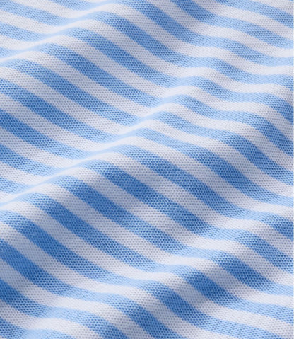 Women's Premium Double L Polo, Short-Sleeve Relaxed Fit Stripe | L.L.Bean Exclusive