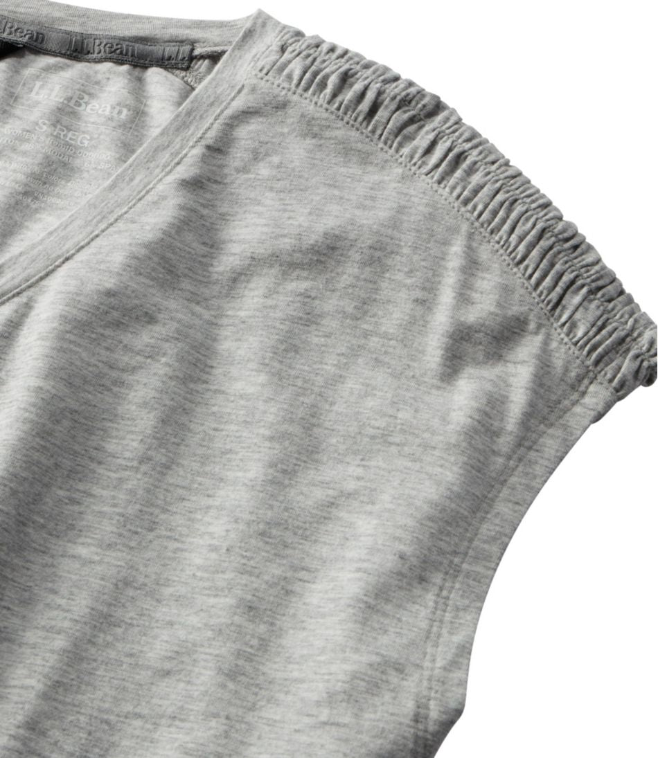 Women's Beyond Soft V-Neck Tee, Short Sleeve | L.L.Bean Classic