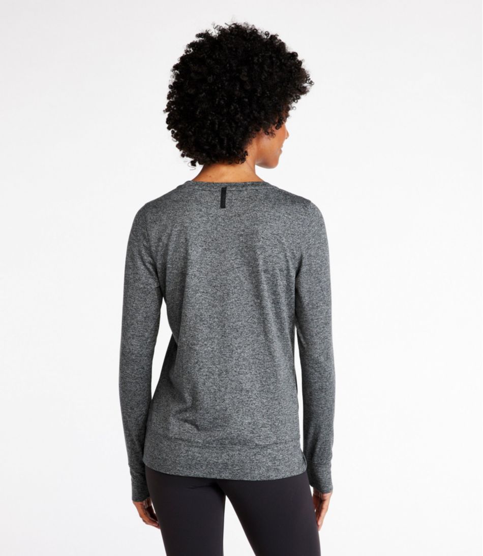 Women's VentureSoft Twist-Front Top, Long-Sleeve | L.L.Bean Essential