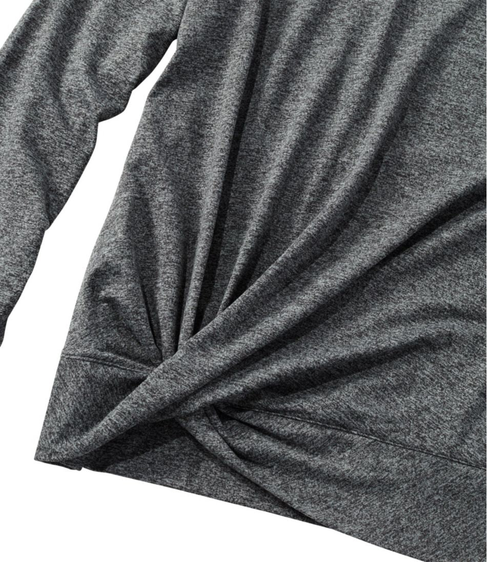 Women's VentureSoft Twist-Front Top, Long-Sleeve | L.L.Bean Essential