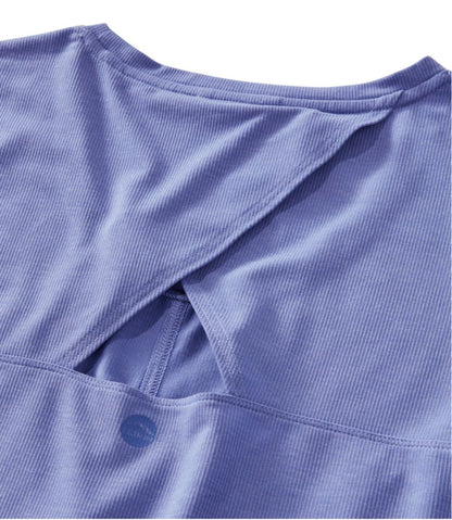 Women's Ribbed Performance Tee, Short-Sleeve | L.L.Bean Everyday
