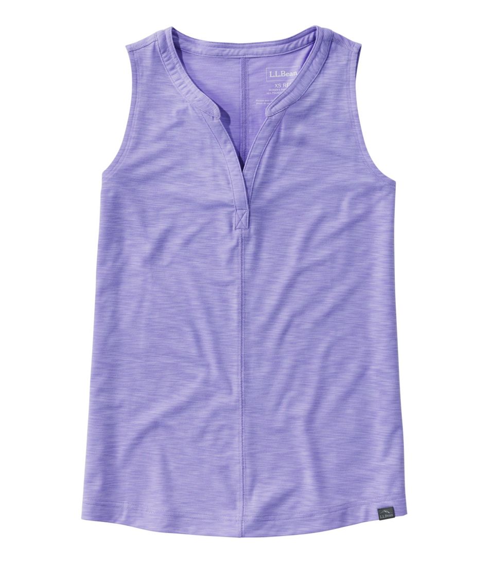 Women's Streamside Tank, Splitneck | L.L.Bean Latest
