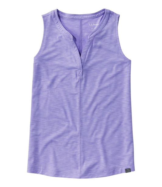 Women's Streamside Tank, Splitneck | L.L.Bean Latest