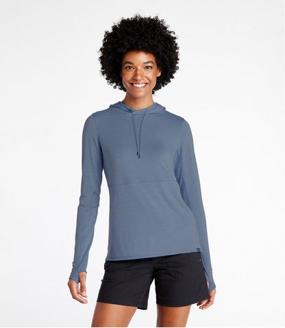 Women's Everyday SunSmart® Hooded Pullover, Long-Sleeve | L.L.Bean Popular