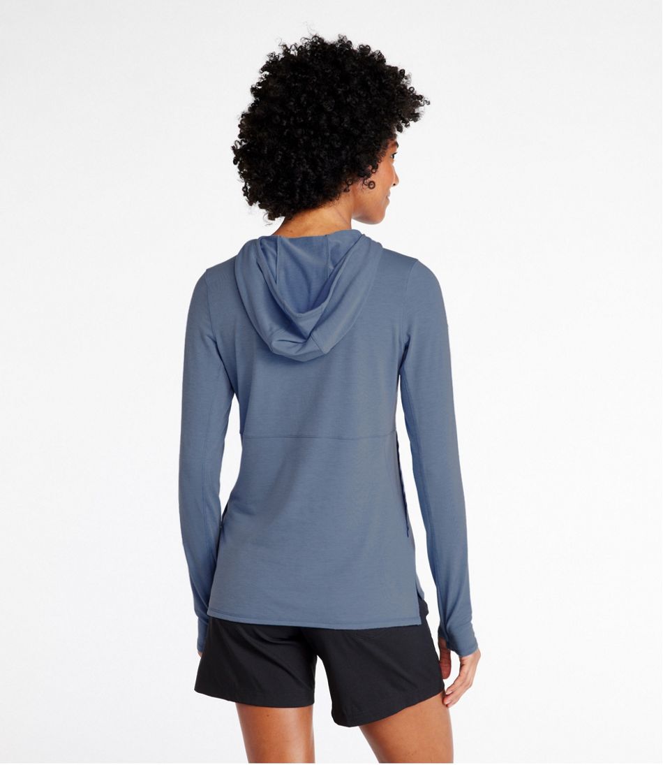 Women's Everyday SunSmart® Hooded Pullover, Long-Sleeve | L.L.Bean Popular