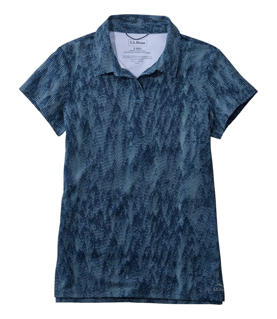 Women's Access Polo, Short-Sleeve Print | L.L.Bean Recommended