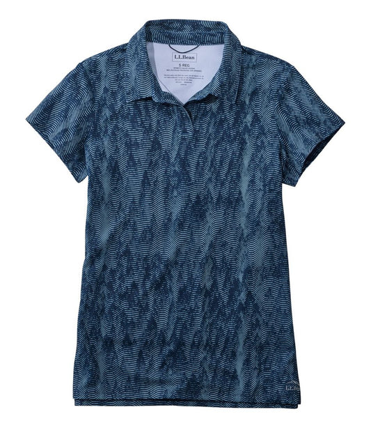 Women's Access Polo, Short-Sleeve Print | L.L.Bean Recommended